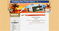 Desktop Screenshot of oasipuntaderci.it